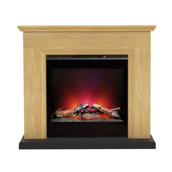 Elgin & Hall Timber Electric Fireplace Suites