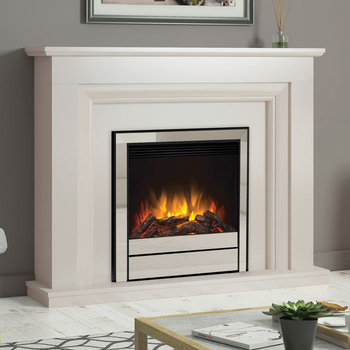 Elgin & Hall Amorina Deluxe Electric Fireplace Suite