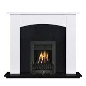 Ekofires 7090 White Painted 51" Fireplace Suite