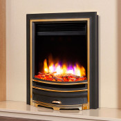Celsi Ultiflame VR Arcadia Electric Fire, Brass