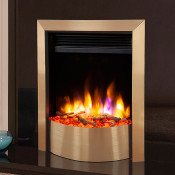 Celsi Ultiflame VR Contemporary Electric Fire, Champagne