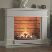 Katell Vittoria 46" optimyst electric fireplace suite
