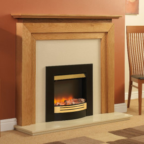 OER 54" Seville Wooden Fireplace Suite