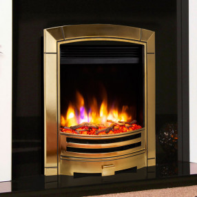 Celsi Ultiflame VR Decadence Electric Fire, Gold
